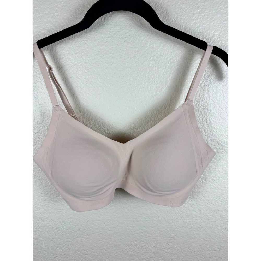 Honeylove Silhouette Bra Women Small 34B 34C Stretch Seamless Minimalist